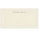 Distinctive Ecru Linen Flat Note Cards Image 3 of 3